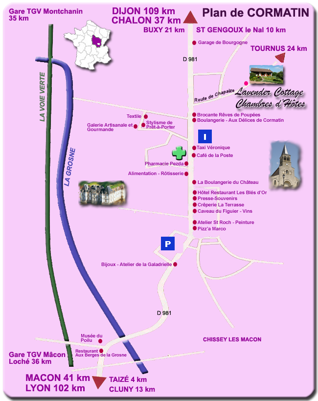Plan de Cormatin